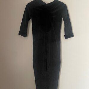 Black Full-Length Jumpsuit Costume